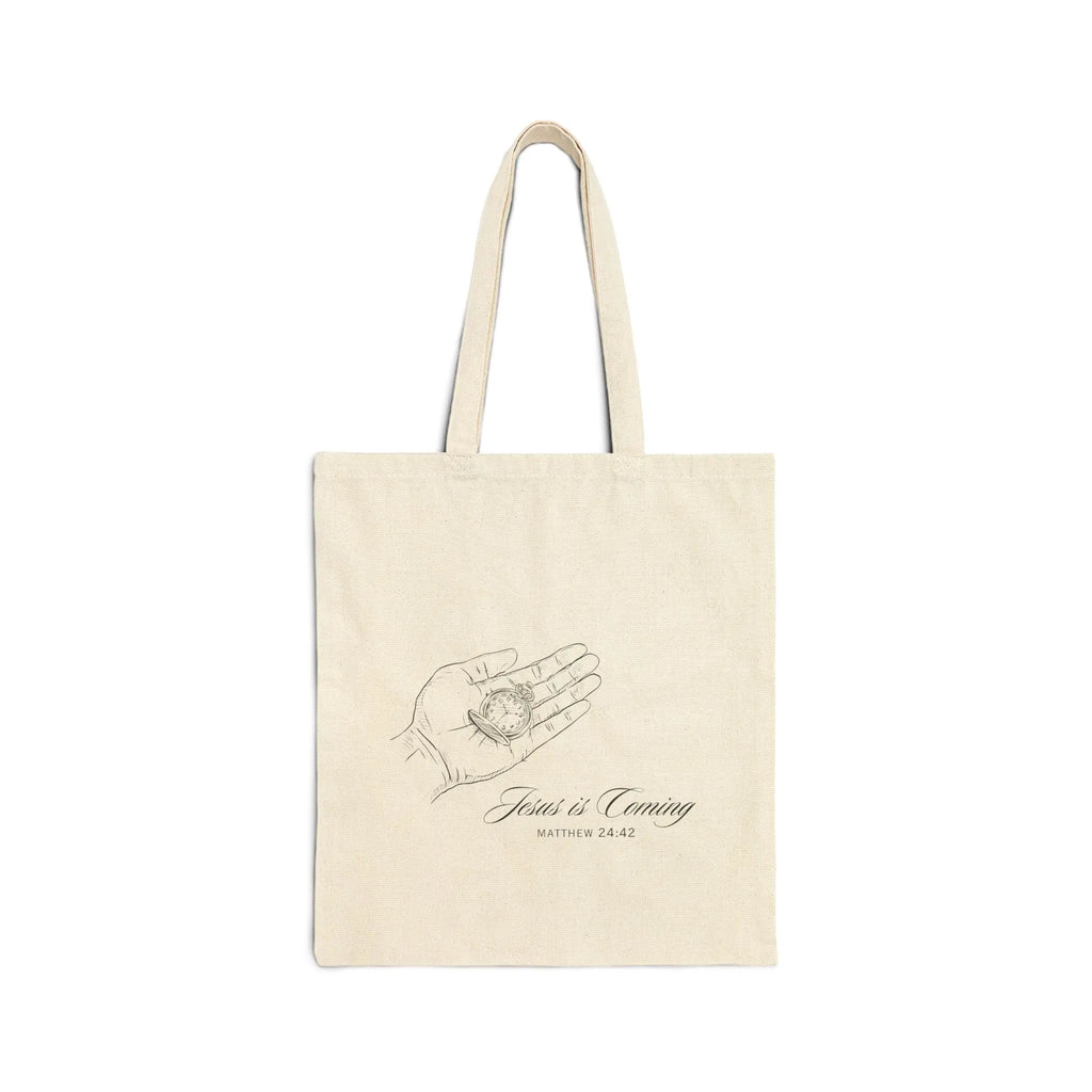 Jesus is Coming Tote Bag Printify