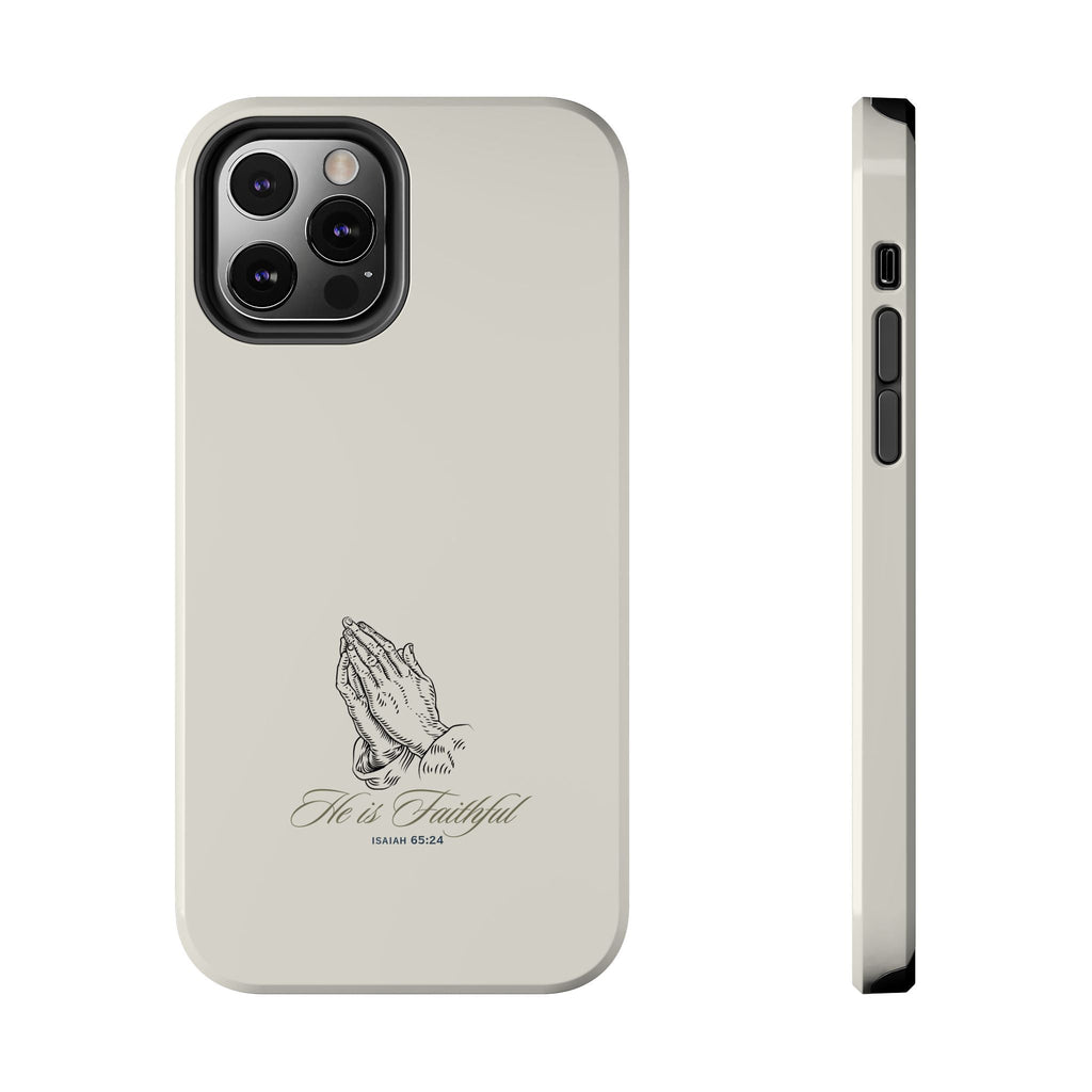 He is Faithful Phone Case Printify
